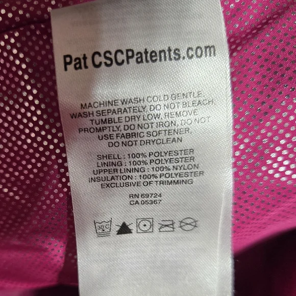 Columbia Kids Omni-Heat Magenta Pink Morning Light Puffer Jacket Size: M (10-12) - Picture 6 of 13